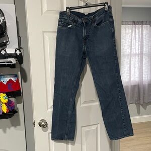 Old Navy Men's Dark Blue Straight Jeans